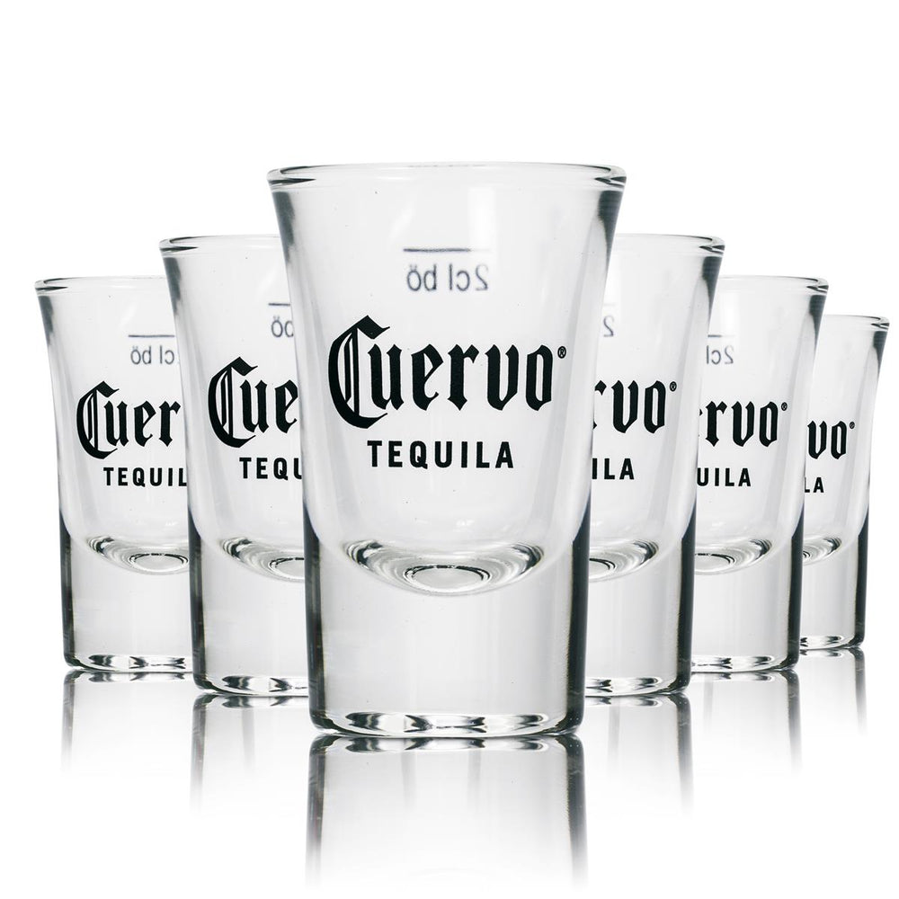 6x Jose Cuervo Tequila Shot Glasses 2cl