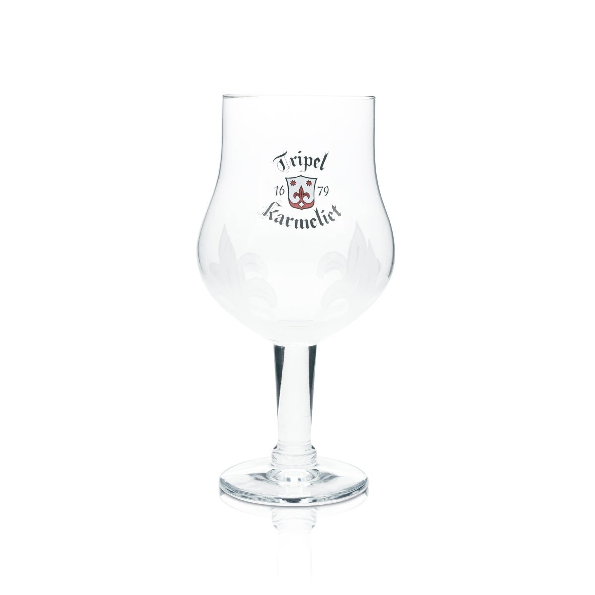 6x Karmeliet Glass 0.33l Beer Goblet Cup Frosted Glasses Gastro Bar Pub – View 2