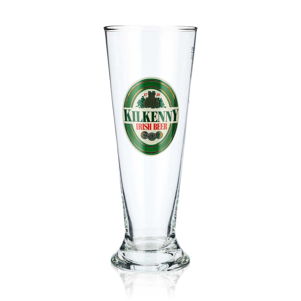 6x Kilkenny beer glass 0.4l beer glasses mug Irish old logo Sahm Munich – View 2