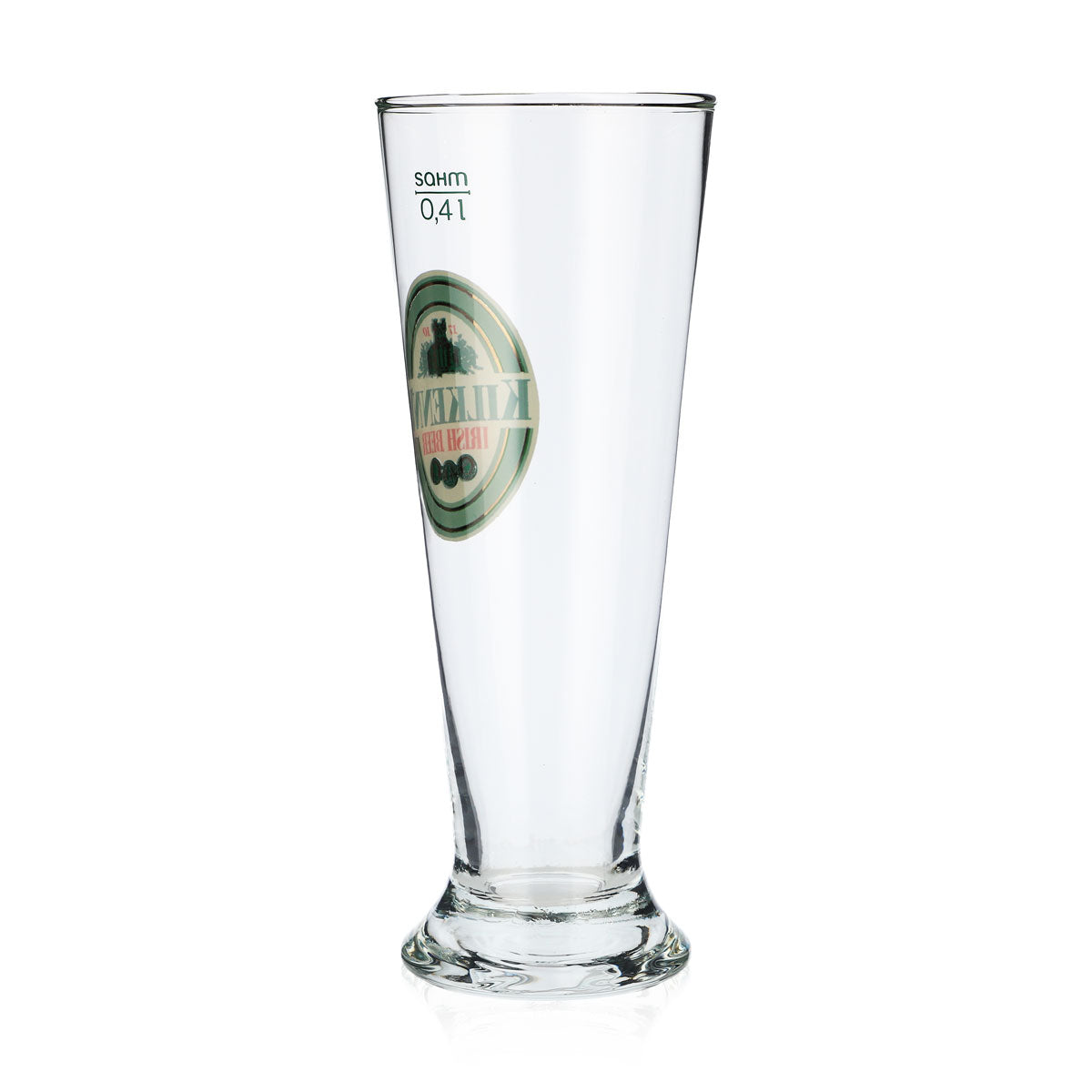 6x Kilkenny beer glass 0.4l beer glasses mug Irish old logo Sahm Munich – View 4