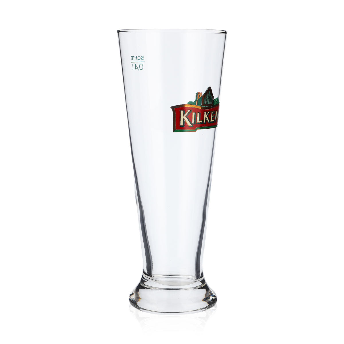 6x Kilkenny beer glasses 0.4l Irish mug red logo Sahm Munich – View 3
