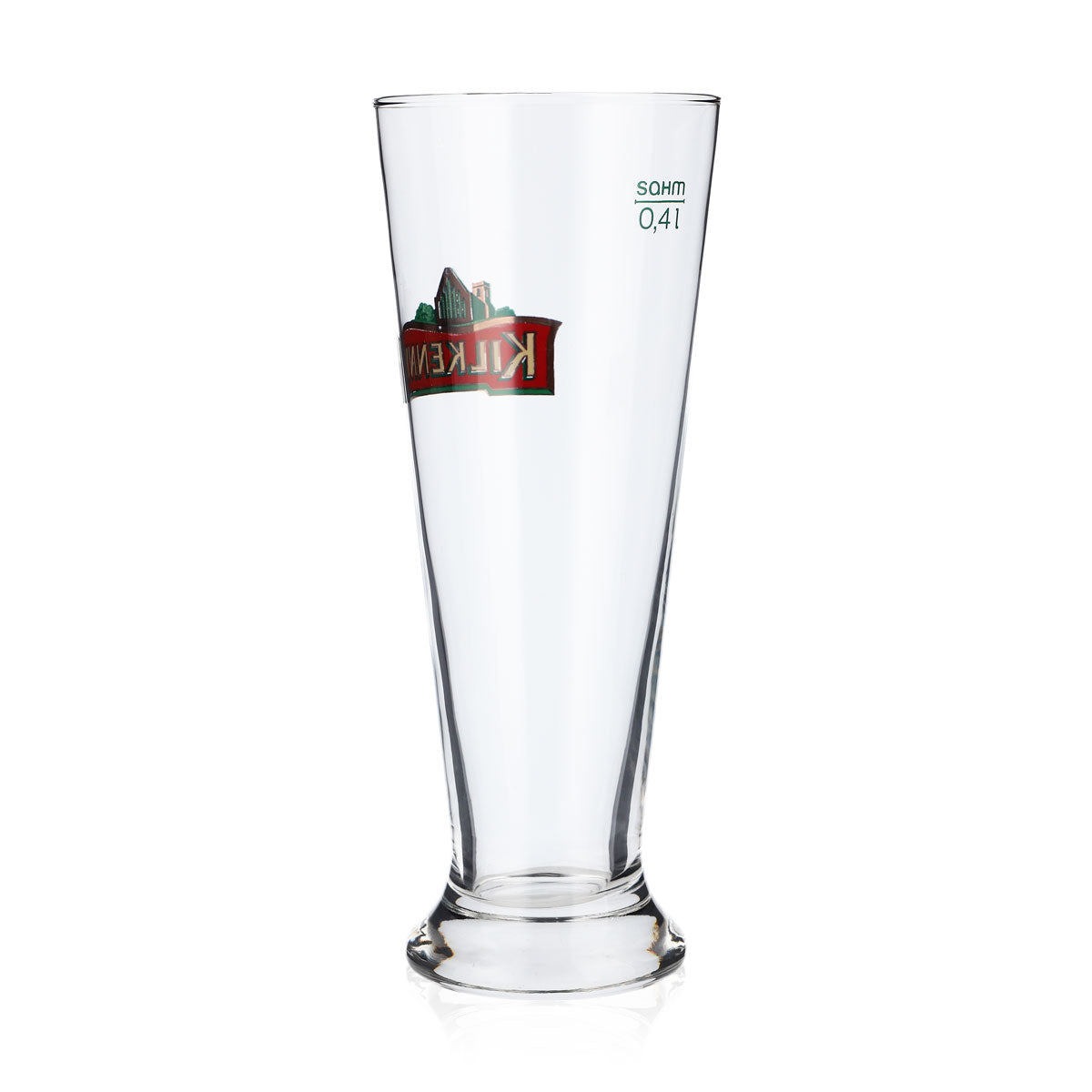 6x Kilkenny beer glasses 0.4l Irish mug red logo Sahm Munich – View 4