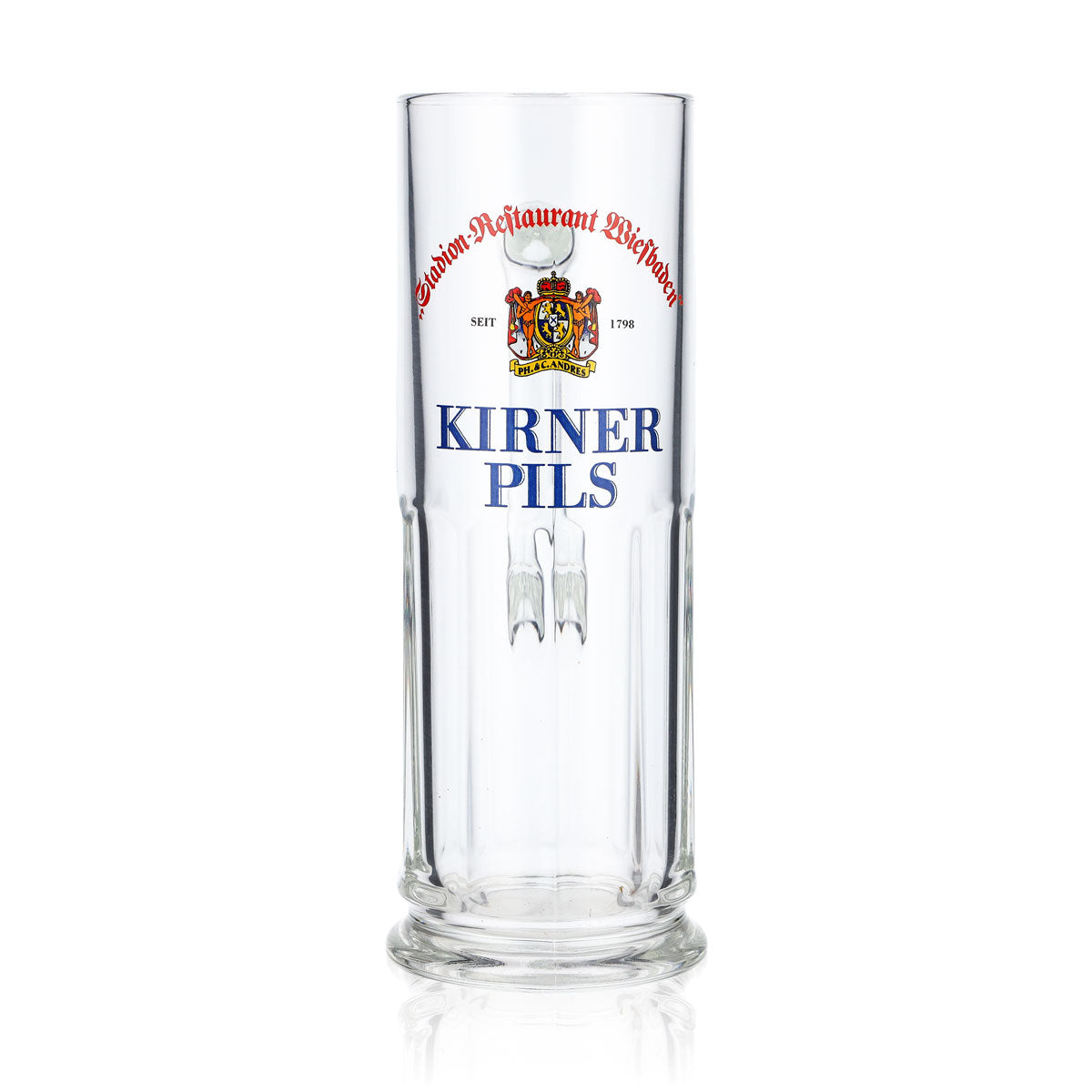 6x Kirner Private Brewery Beer Glass 0.3l Mug Relief Maximilian-Seidel Sahm – View 2