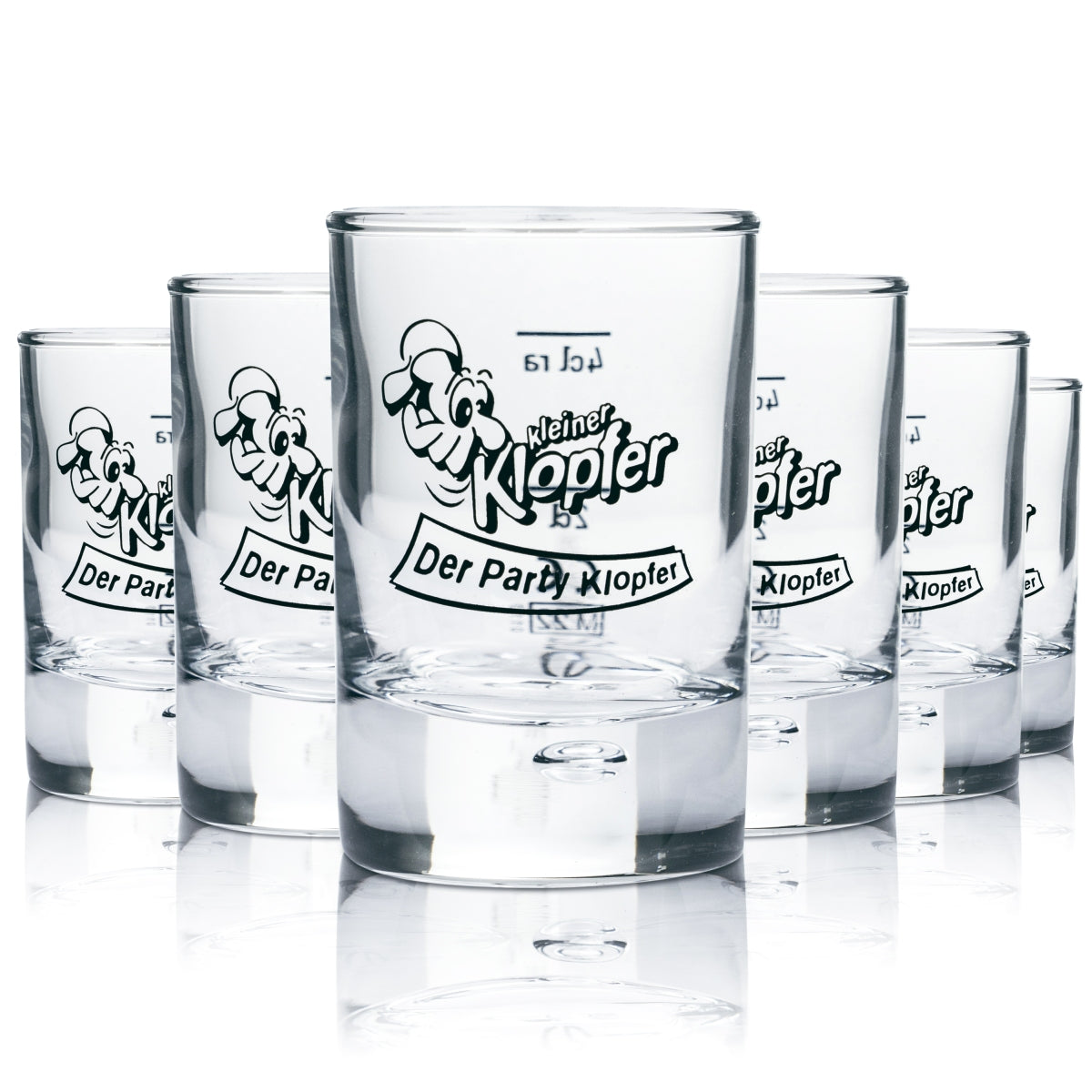 6x Small Tumbler Glass 4cl Shot Glasses Schnapps Short Stomper 2cl 4cl Oak Bar