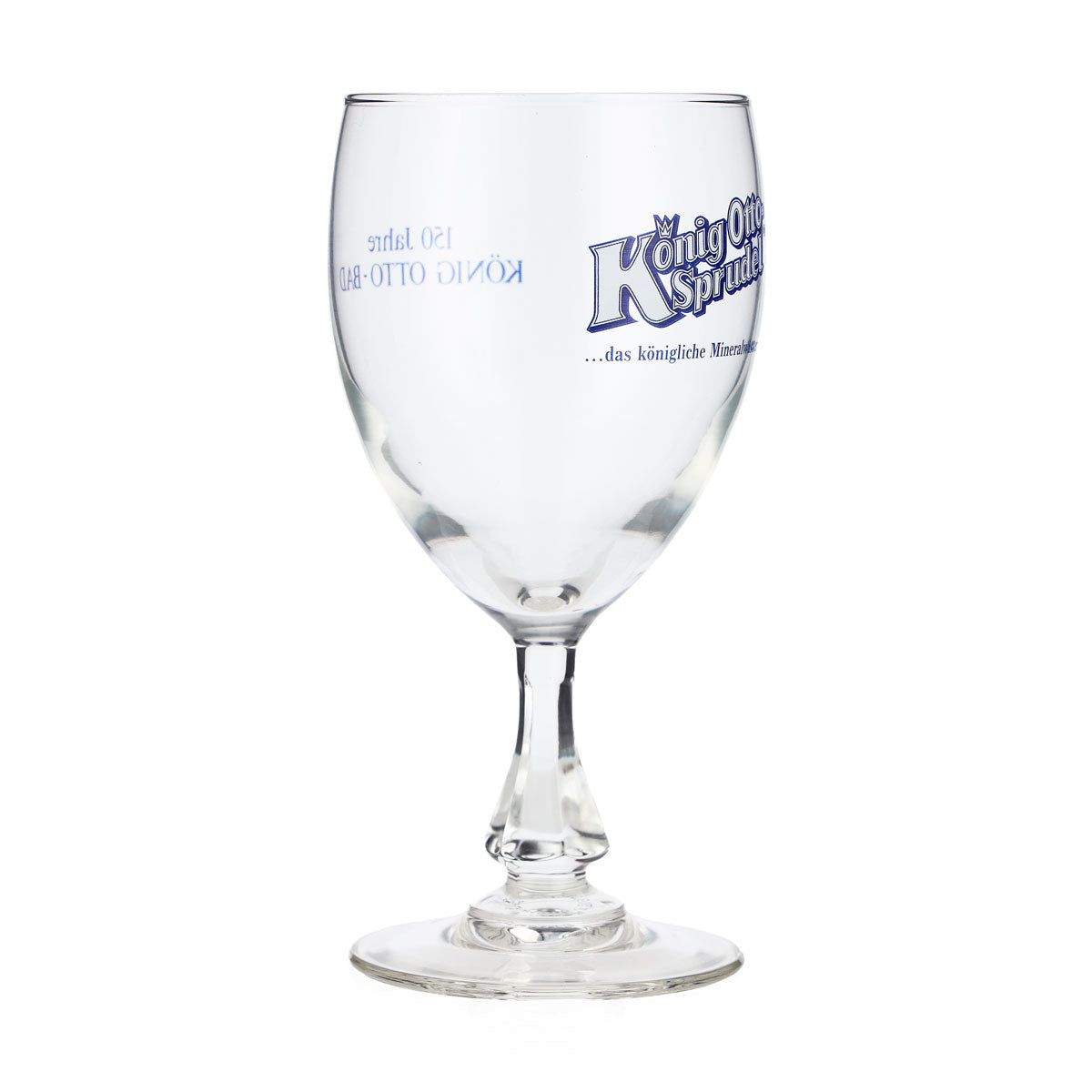 6x König Otto Sparkling Water Glasses, 0.18 L, Square-Bodied, Square-Stemmed (Set of 6) – View 2