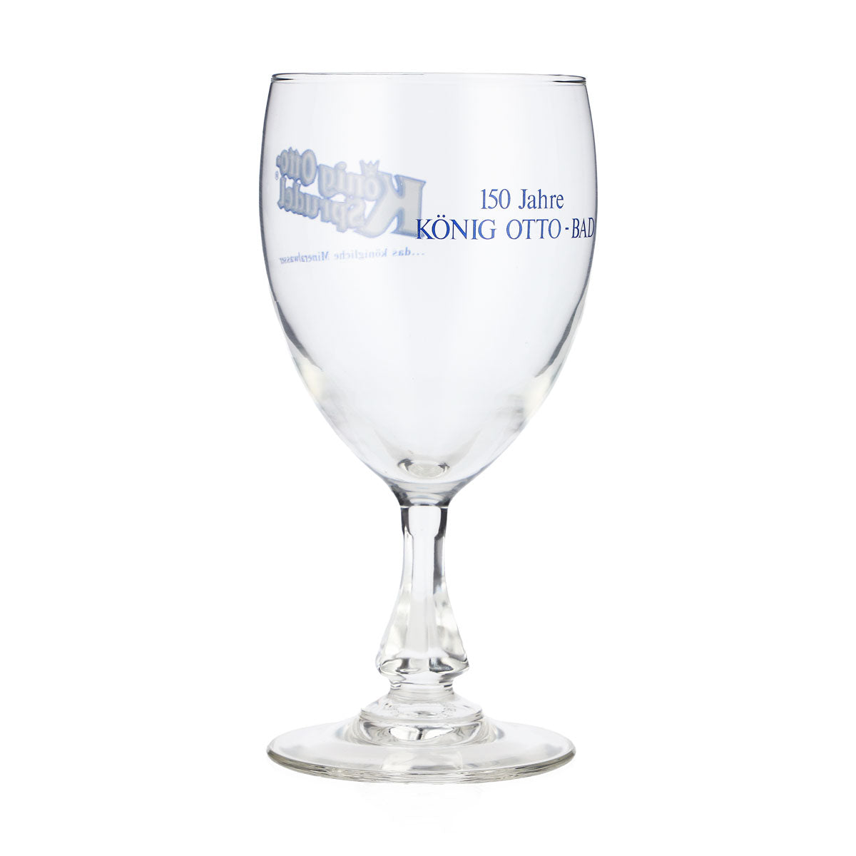 6x König Otto Sparkling Water Glasses, 0.18 L, Square-Bodied, Square-Stemmed (Set of 6) – View 3