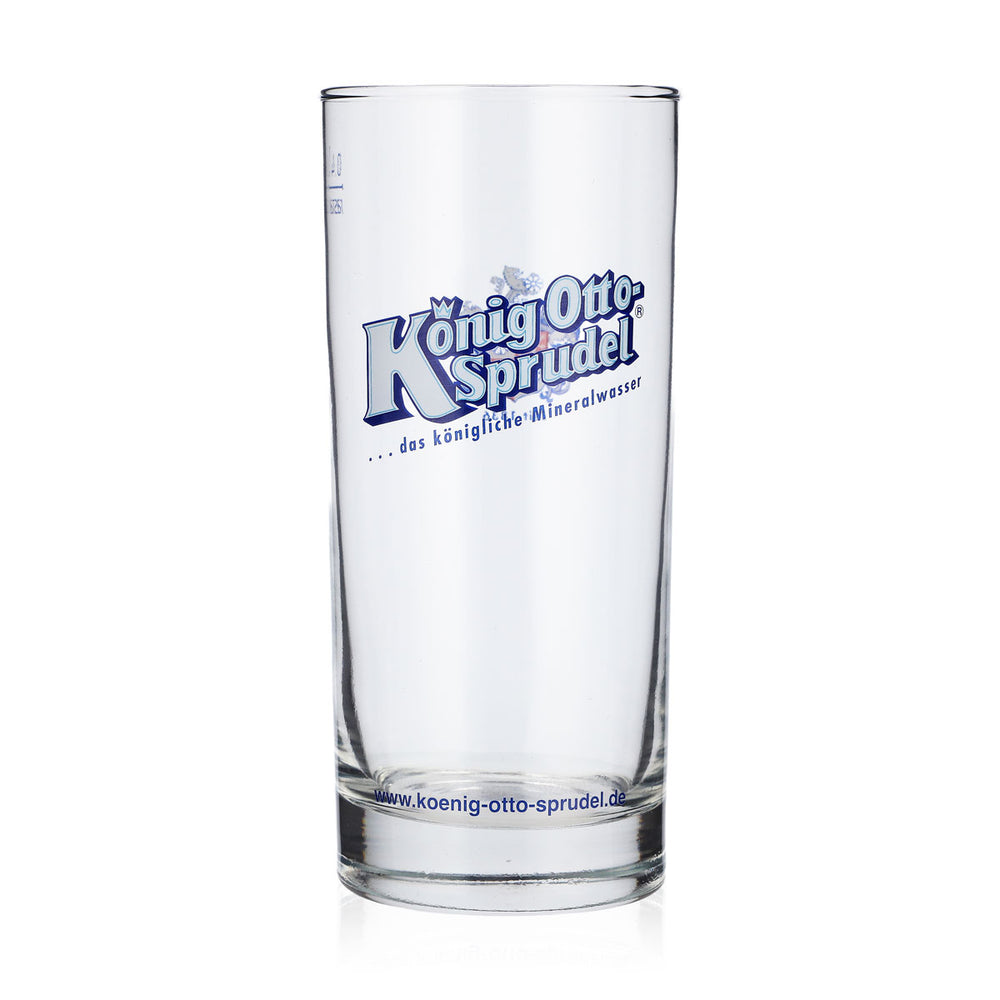 6x König Otto Sparkling Water Glass 0.4L Cups (Set of 6)