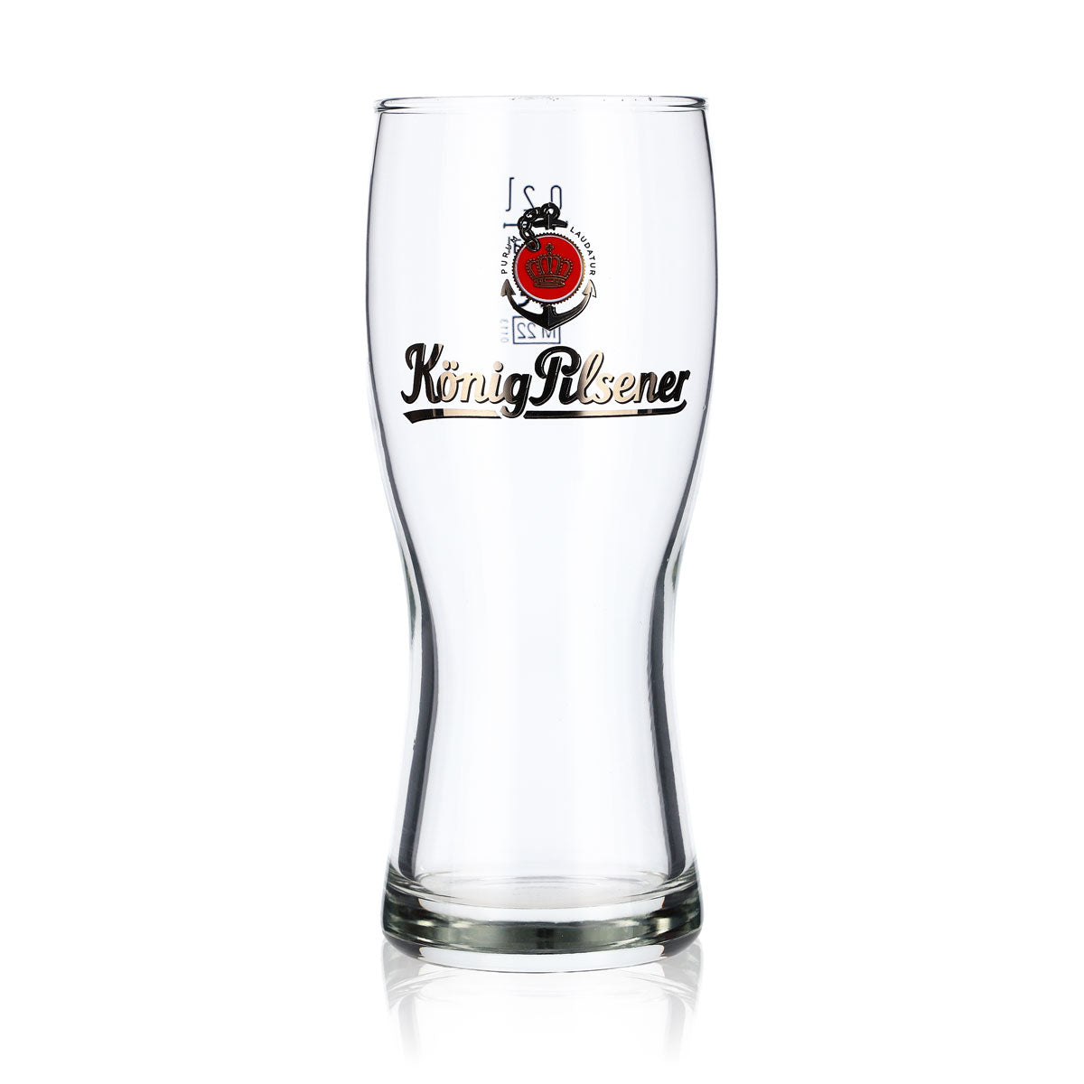 6x König Pilsener Beer Glasses Beer Glasses 0.2l Mug Curve Cup Rastal – View 2