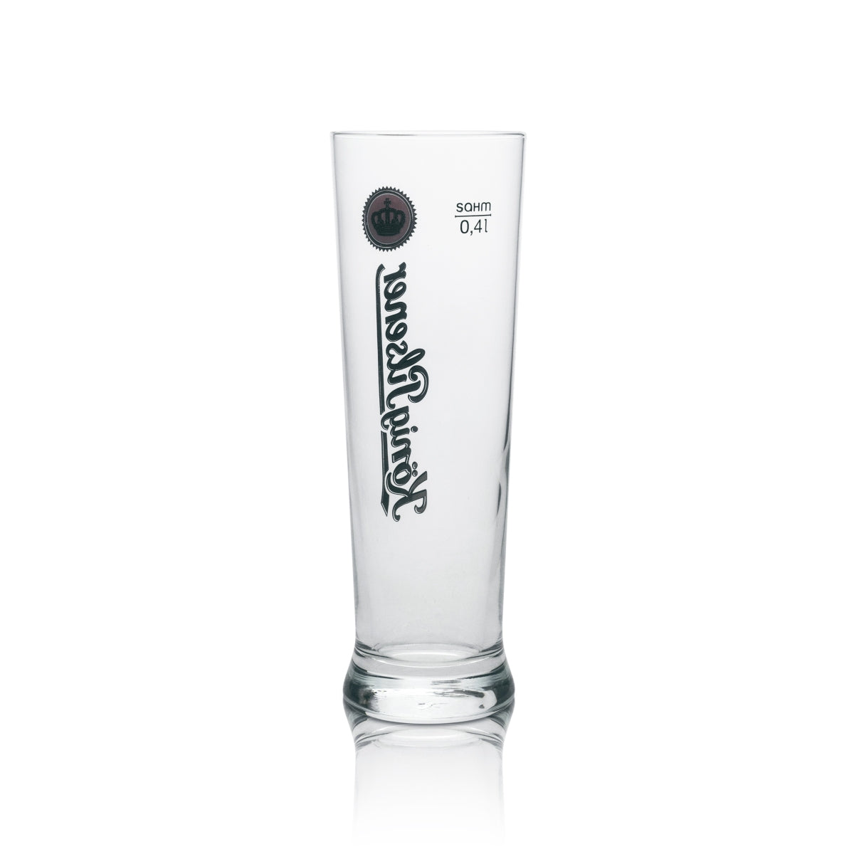 6x König Pilsner Beer Glass Tulip 0.4l Sahm – View 3