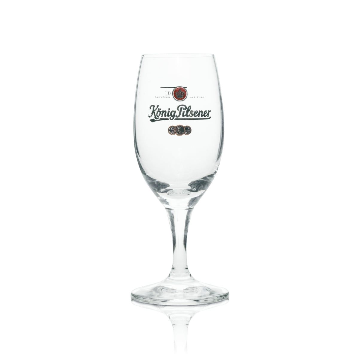 6x König Pilsner Beer Tasting Glass, Welcome Glass, 0.1 L, Mini Ritzenhoff Glass – View 2