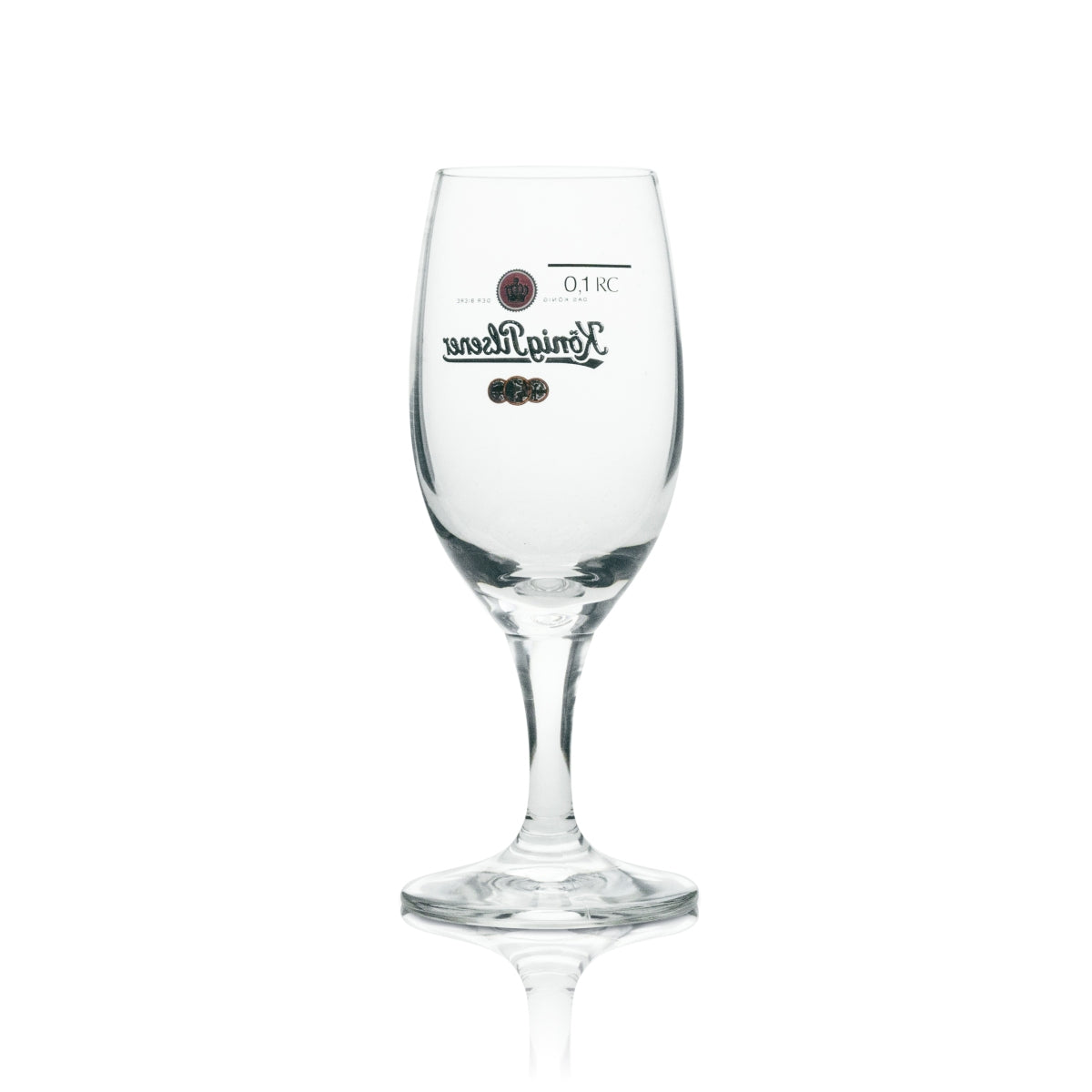 6x König Pilsner Beer Tasting Glass, Welcome Glass, 0.1 L, Mini Ritzenhoff Glass – View 3