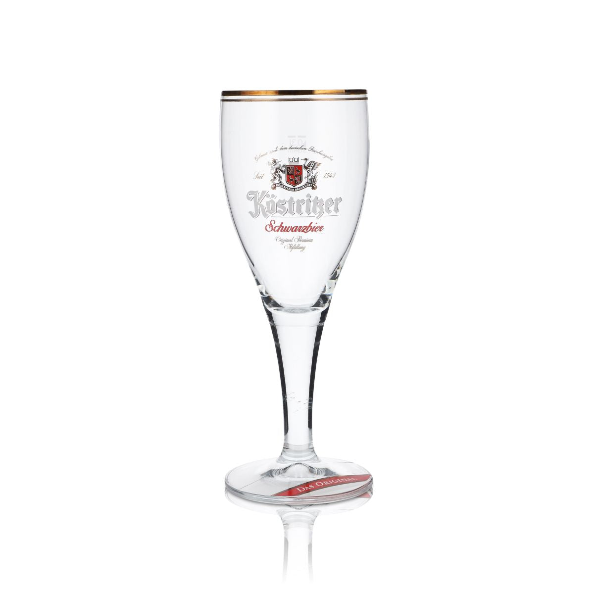6x Köstritzer glass 0,3l goblet glass set black beer original brewery – View 2