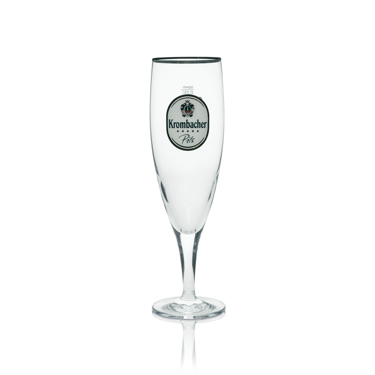 6x Krombacher beer glass 0.25l exclusive trophy Sahm – View 2