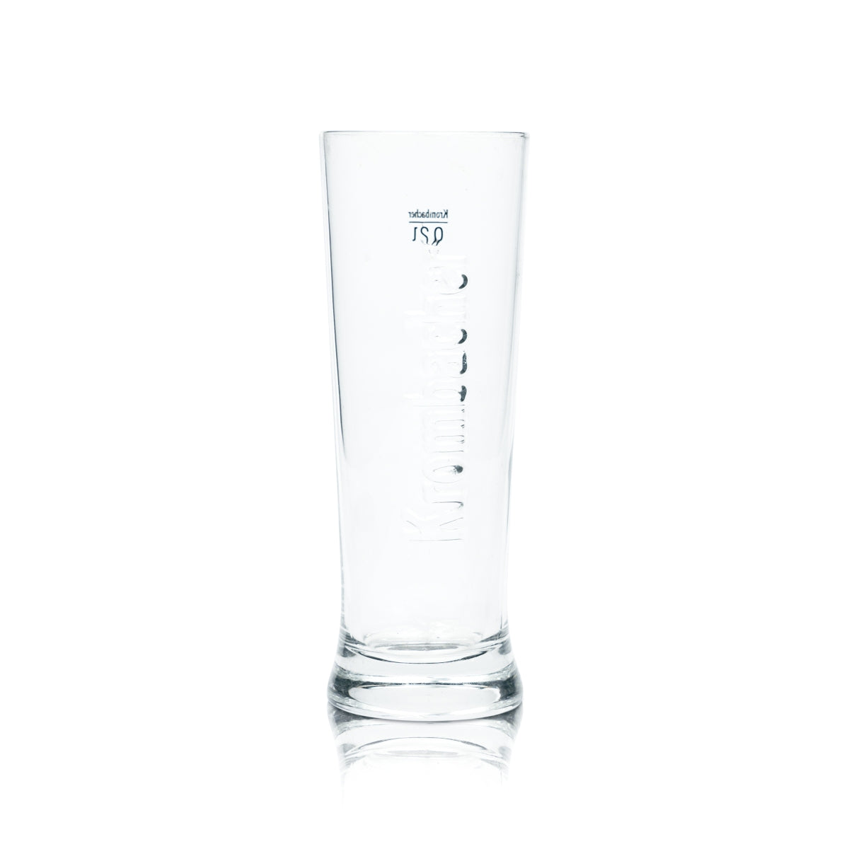 6x Krombacher beer glass 0.2 l mug Star Cup Sahm relief glasses contour brewery – View 2
