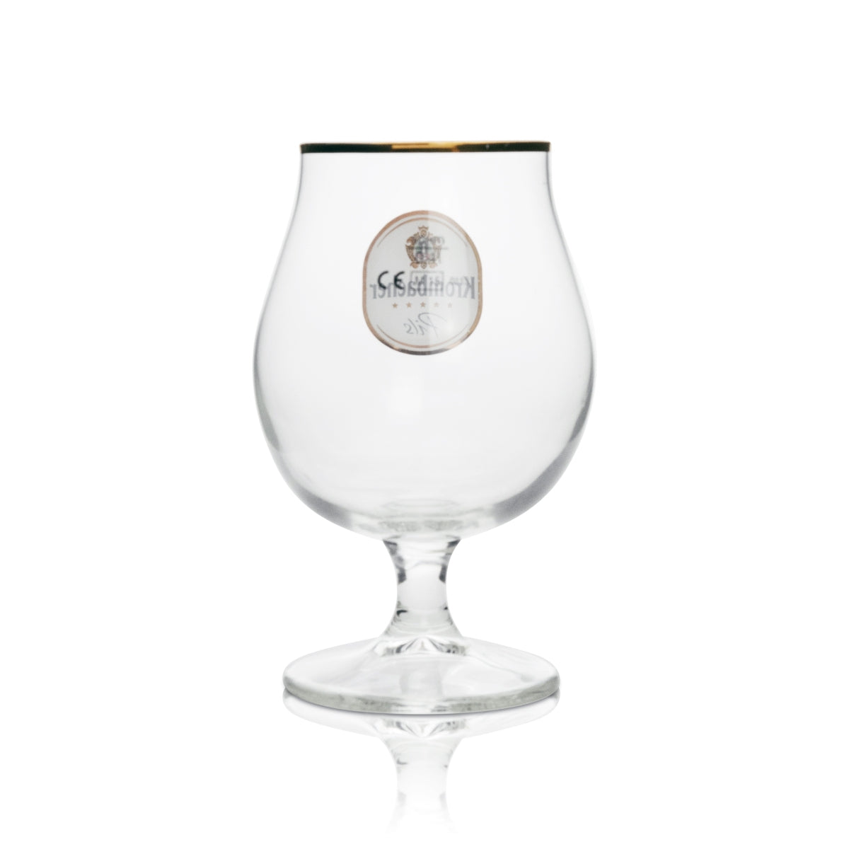 6x Krombacher Beer Glass Balloon Brussels 400ml sahm – View 3