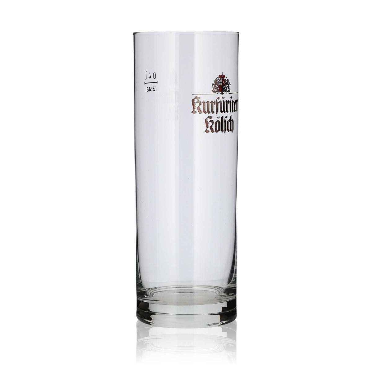 6x Kurfürsten Kölsch Glass 0.4l Mug Kölsch Glasses Set Brewery Pub – View 3