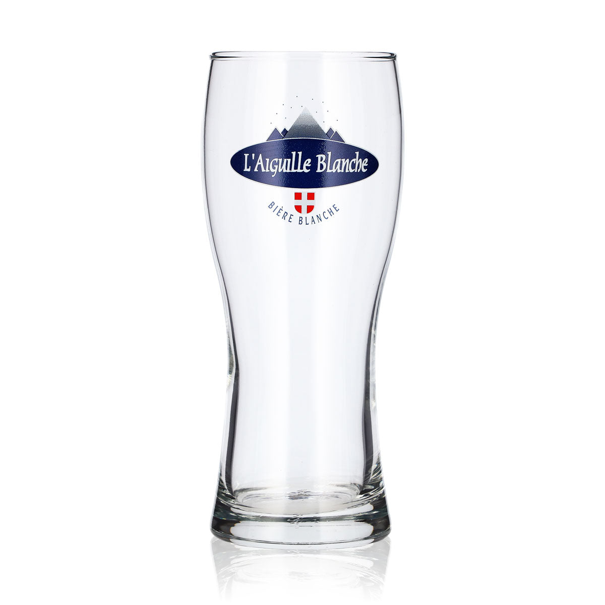 6 L'Aiguille Beer Glasses, 0.33 L, Blue Logo, Willibecher (Set of 6) – View 2