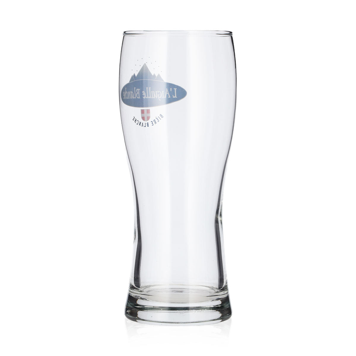 6 L'Aiguille Beer Glasses, 0.33 L, Blue Logo, Willibecher (Set of 6) – View 4