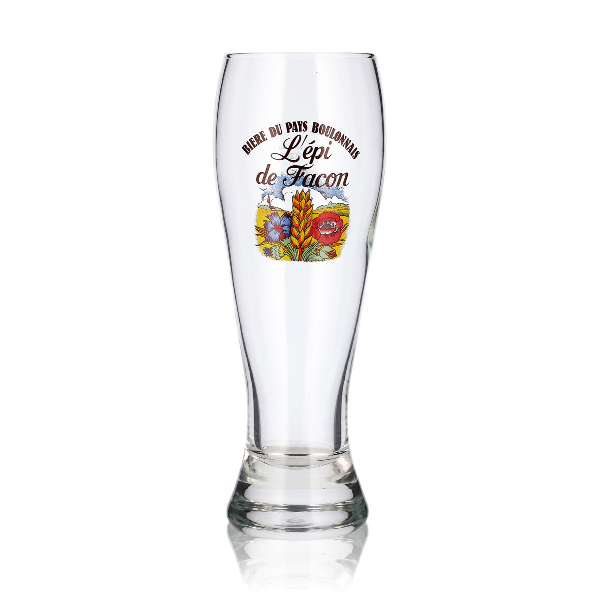 6 L'Épi de Facon Beer Glasses, 0.25 L, Wheat Beer Glasses – View 2