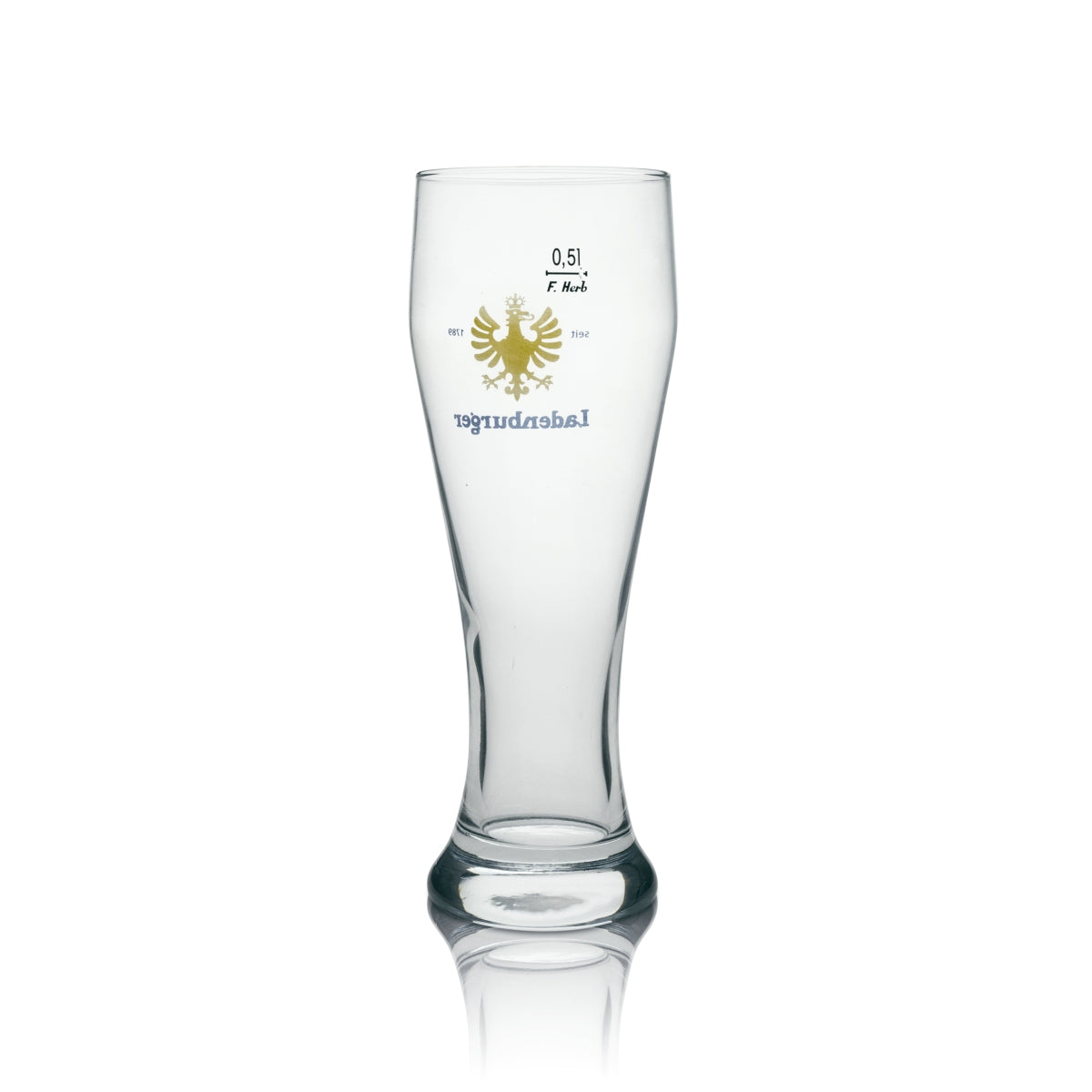 6x Ladenburger beer glass, wheat beer glass, 0.5 l – View 3