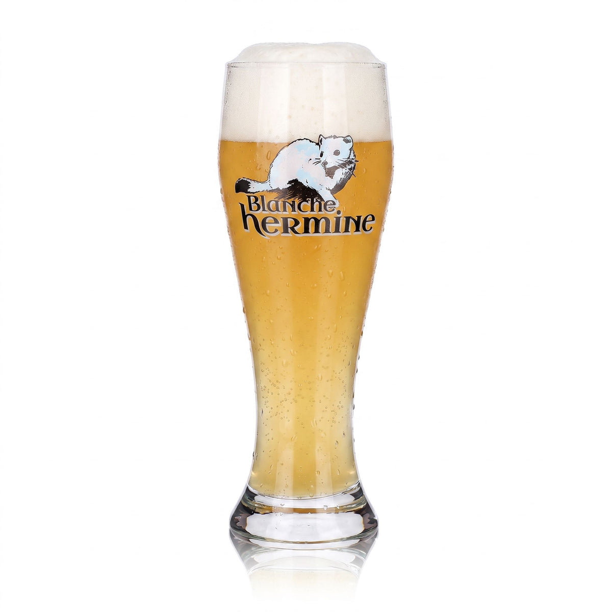 6 Lancelot Beer Glasses (25 cl) + 33 cl Blanche Hermine Goblet – View 2