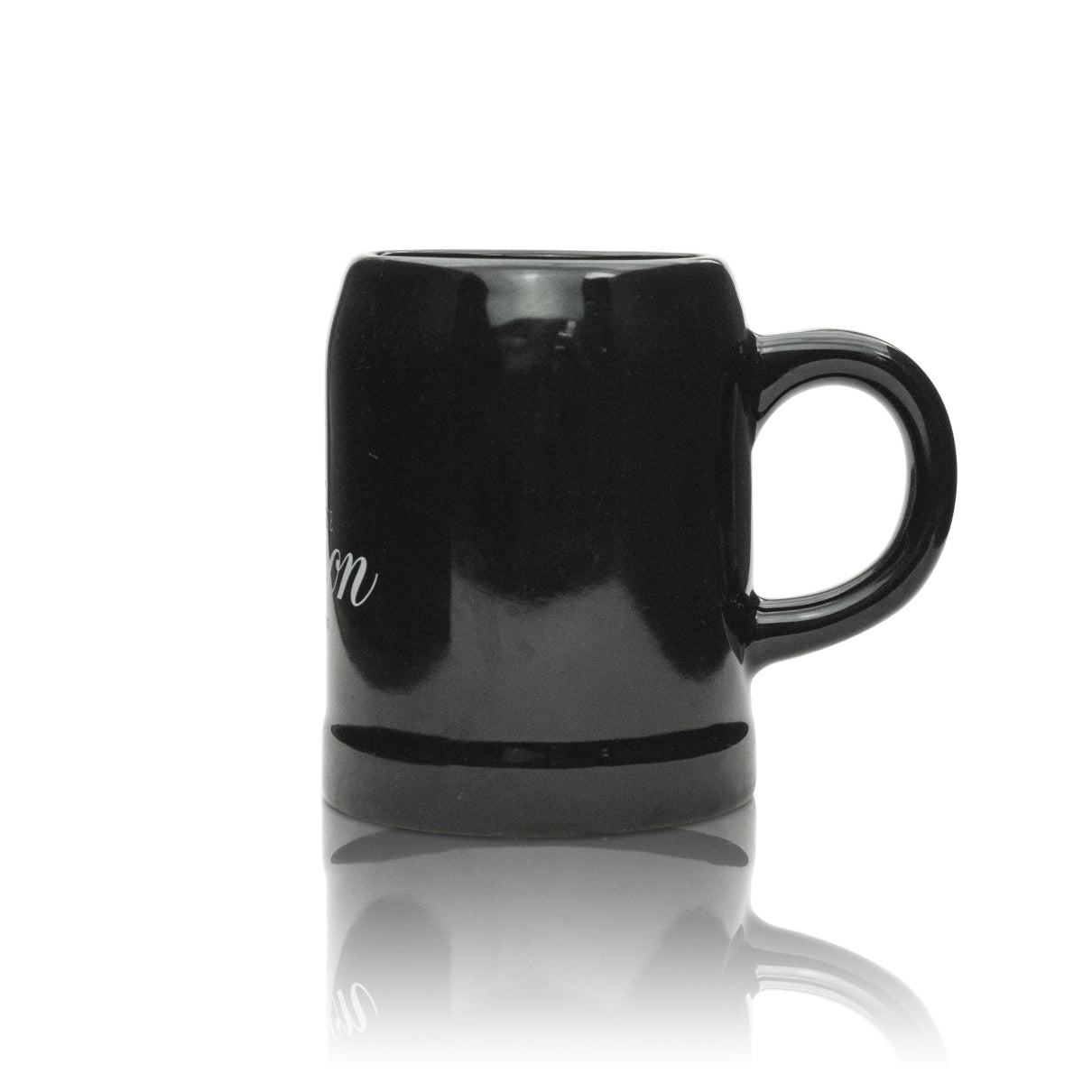 6x Lanson Champagne Glass Mug Black Small – View 3