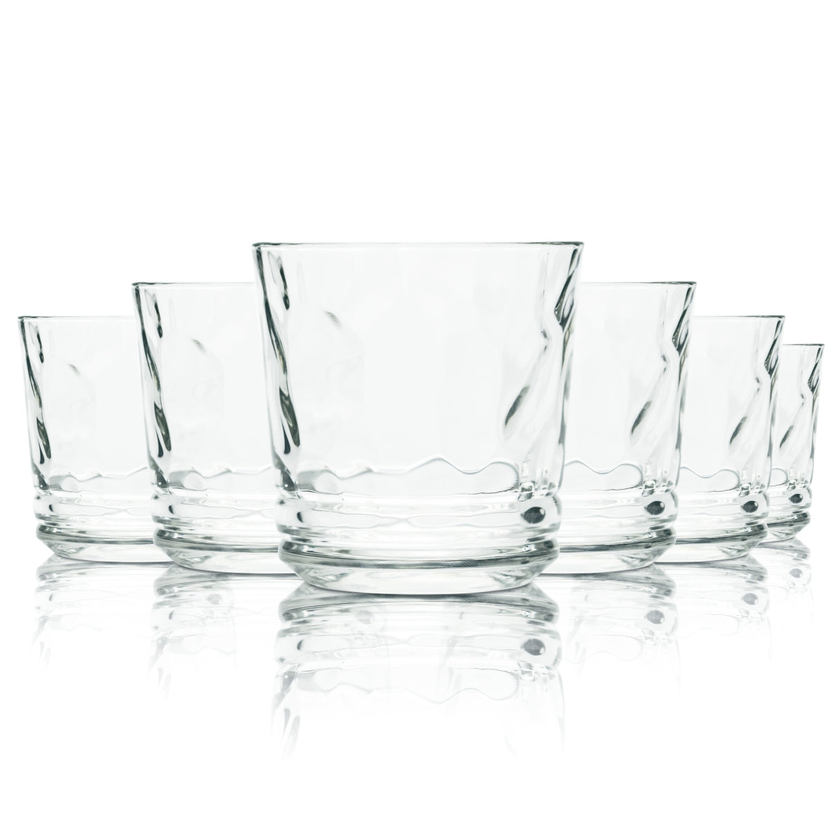 6x Laphroaig Glass 0.31l Contour Whiskey Tumblers Islay Scotch Elements
