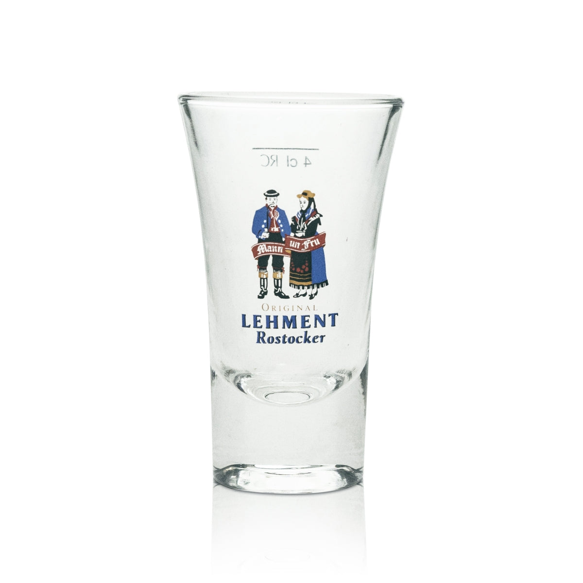 6x Lehment schnapps glass shot man and woman 4cl – View 2