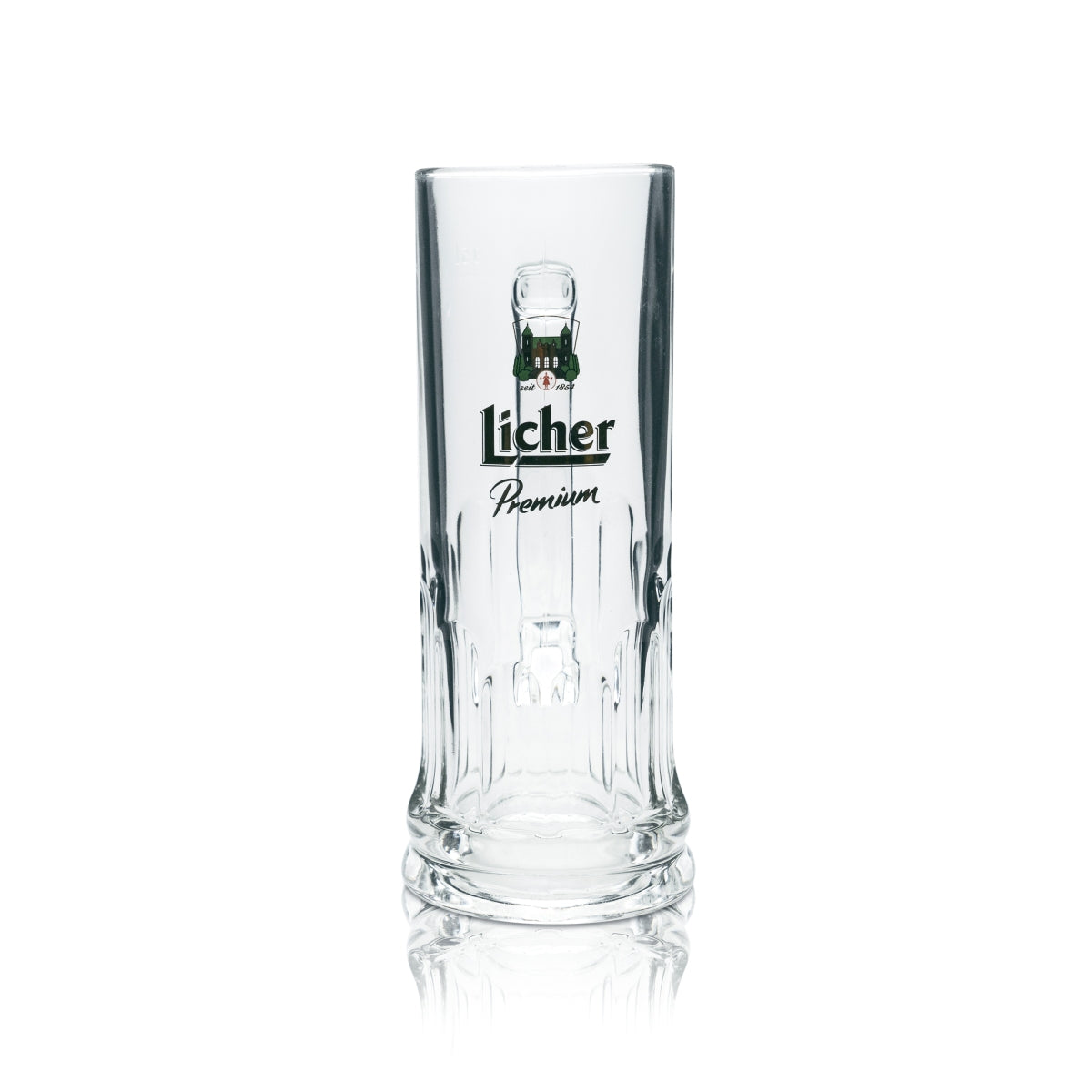 6x Licher beer glass 0.5l mug tankard glasses gastro pub Pilsner Hessen – View 2