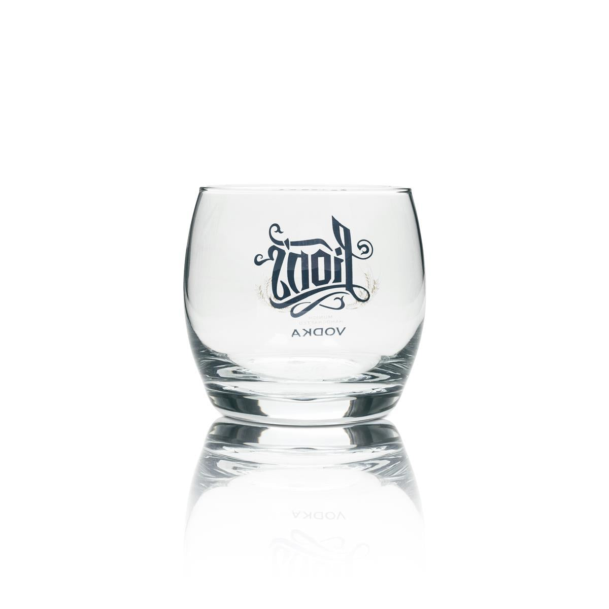 6x Lions Vodka Glass Tumblers – View 3