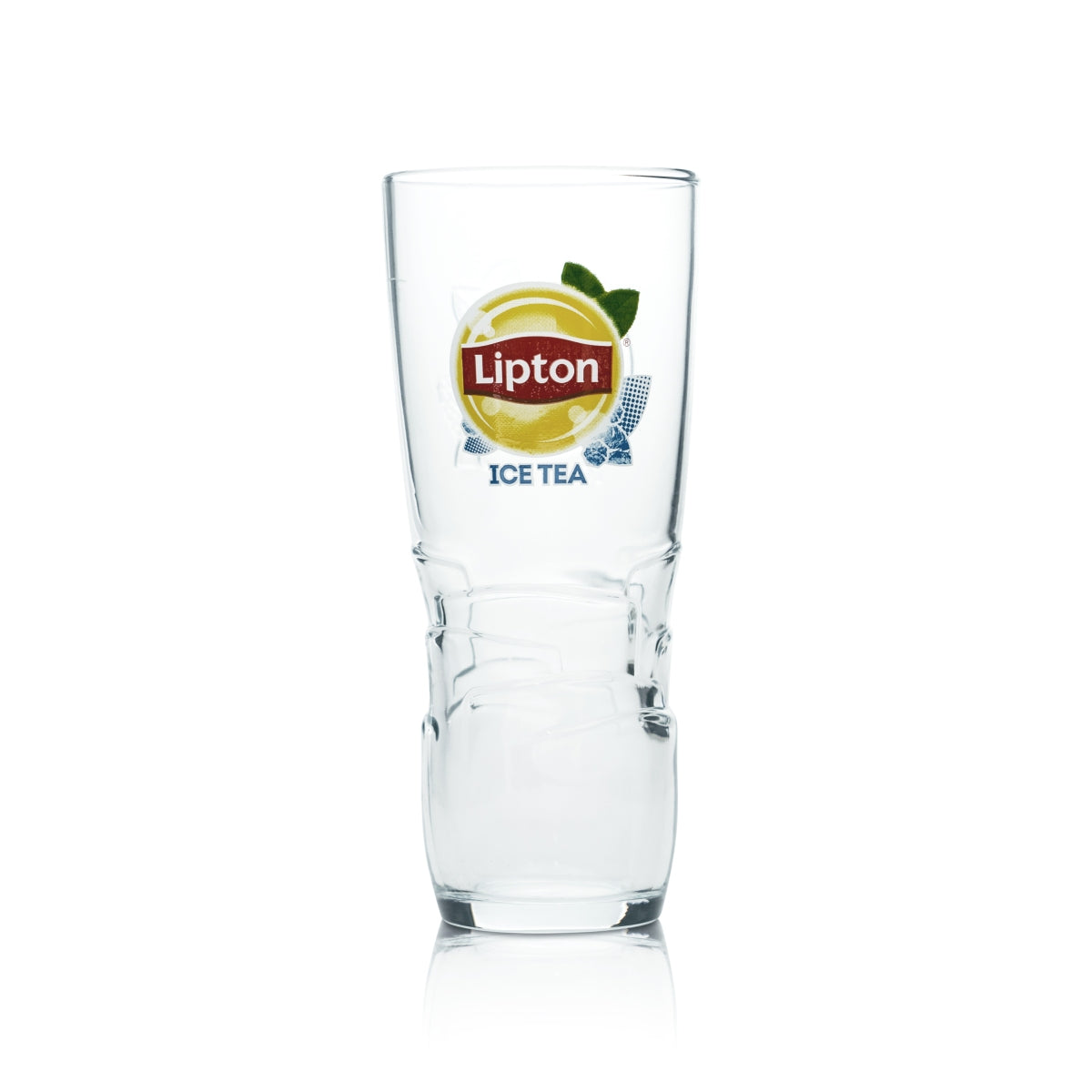 6x Lipton Iced Tea Glass 0.3l Cup Contour Long Drink Cocktail Glasses Gastro Bar – View 2