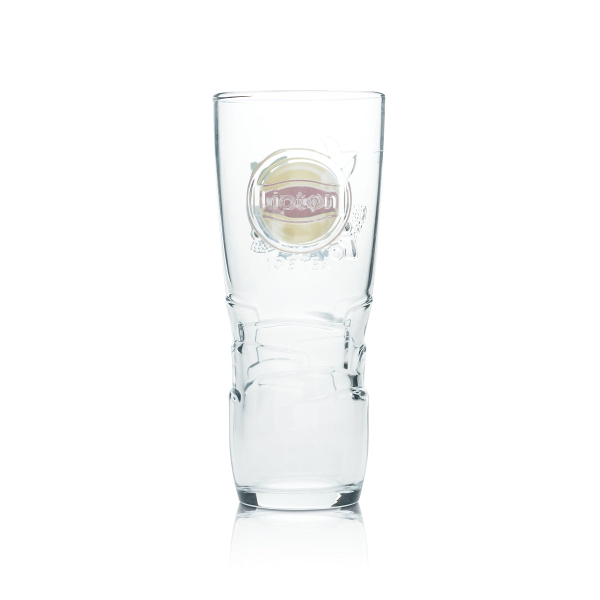 6x Lipton Iced Tea Glass 0.3l Cup Contour Long Drink Cocktail Glasses Gastro Bar – View 4