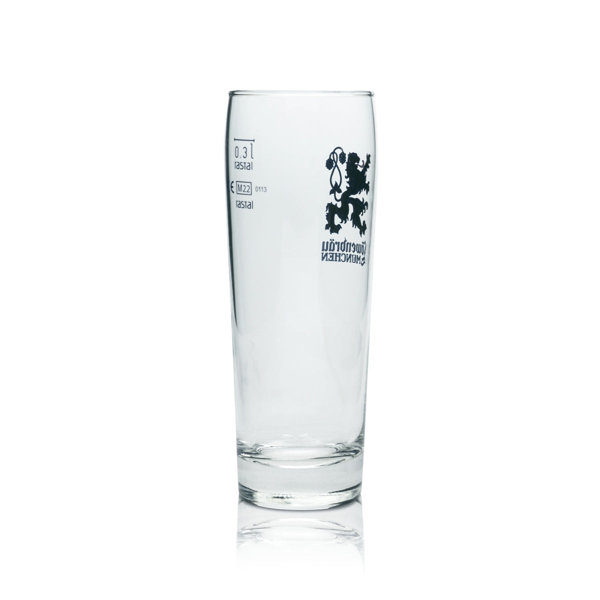 6x Löwenbräu beer glass 0.3 l mug New logo! Glasses Willi Cup Beer Light Bar – View 3