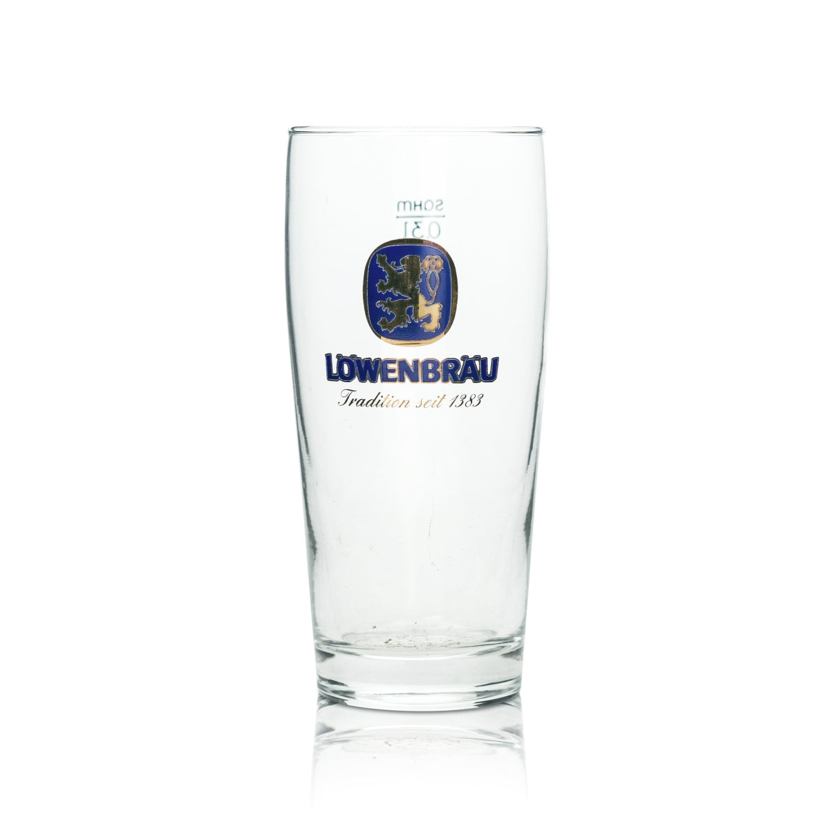 6x Löwenbräu beer glass 0.3l mug Sahm Willi glasses Pils Helles Export Brewery – View 2