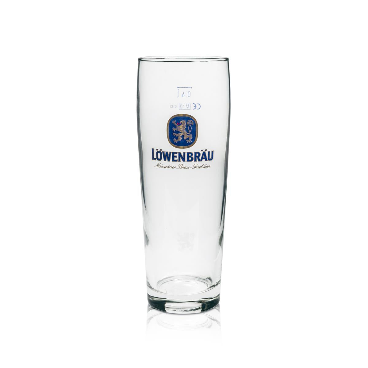 6x Löwenbräu beer glass 0.4l Willi Becher Rastal – View 3