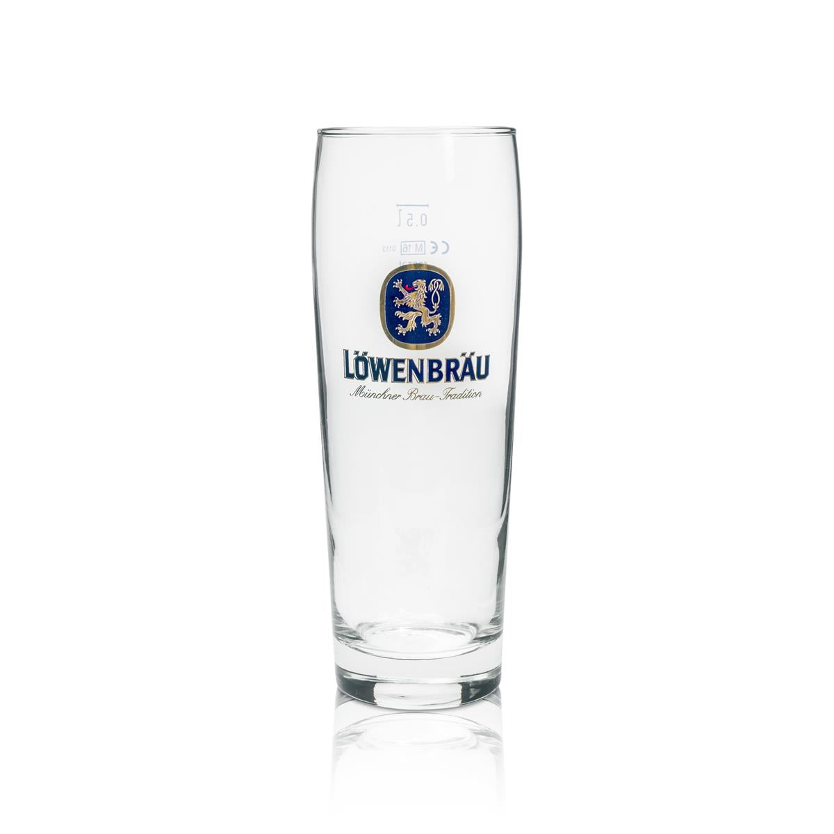 6x Löwenbräu beer glass 0.5l Willi Becher Rastal – View 2