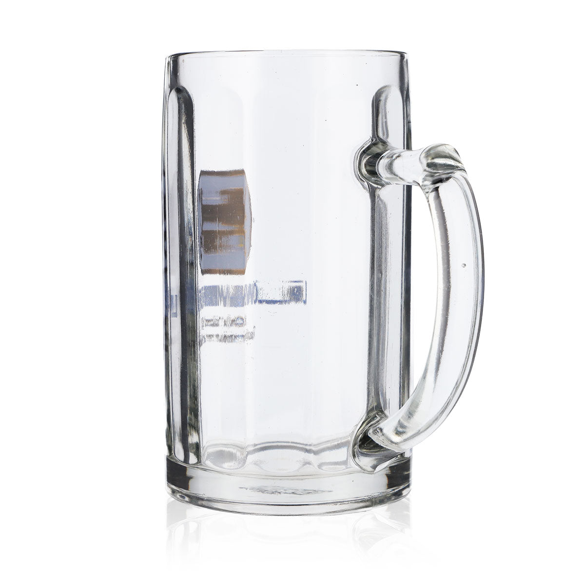 6x Löwenbräu beer glasses, 0.4 l mug, Seidel tankard, Moldau, B-grade – View 5