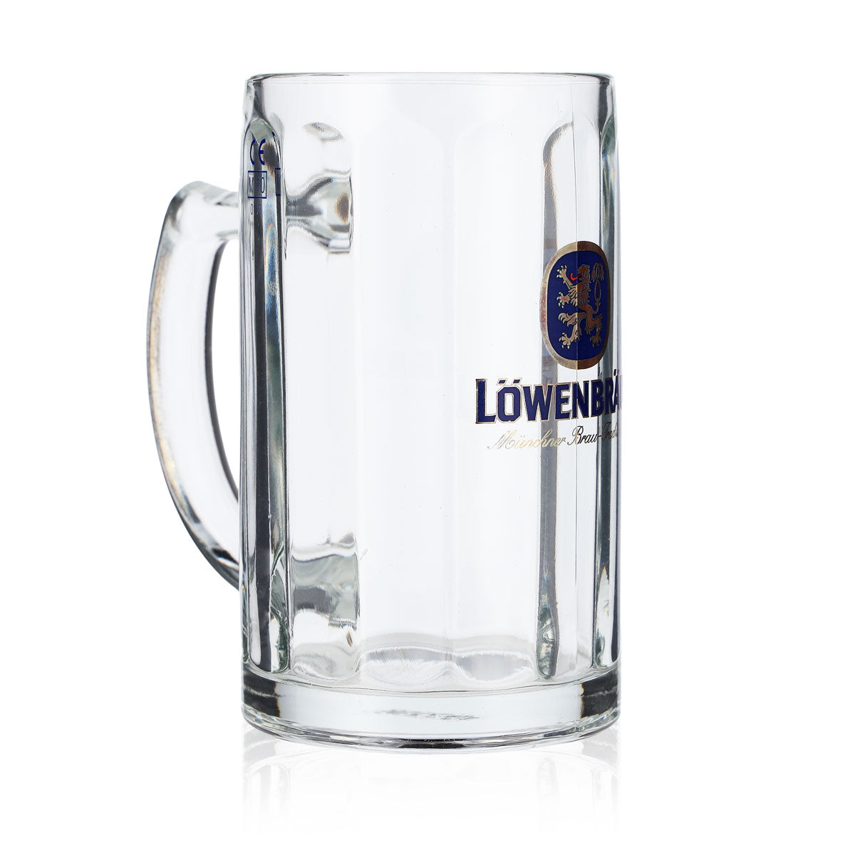 6x Löwenbräu beer glass 0.3l mug Seidel beer stein Rastal Glückauf B-WARE – View 4