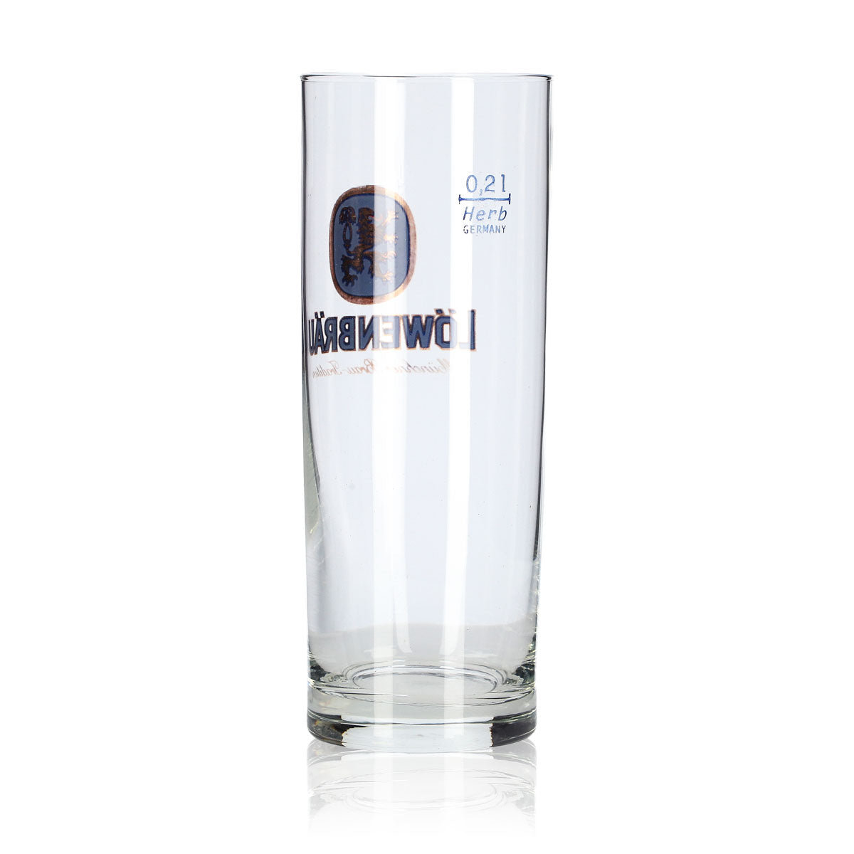 6x Löwenbräu glass 0.2l Willi mug Light beer glass set Bavarian brewery – View 4