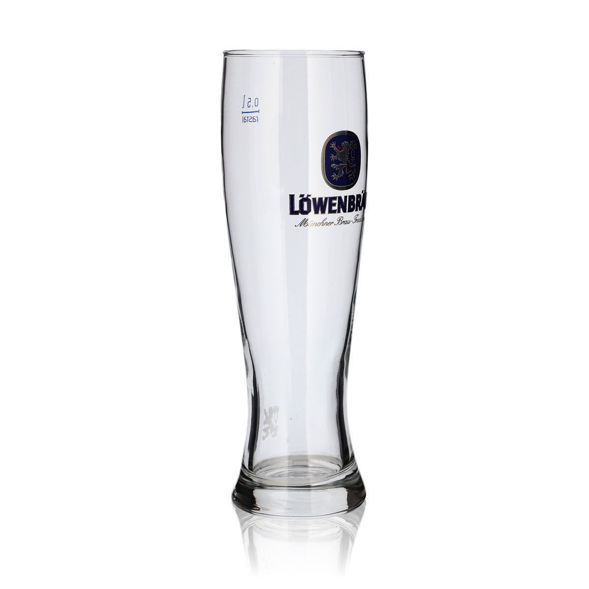 6x Löwenbräu Glass 0.5l Wheat Beer Glass Yeast Wheat Glass Set Brewery Bavaria – View 3