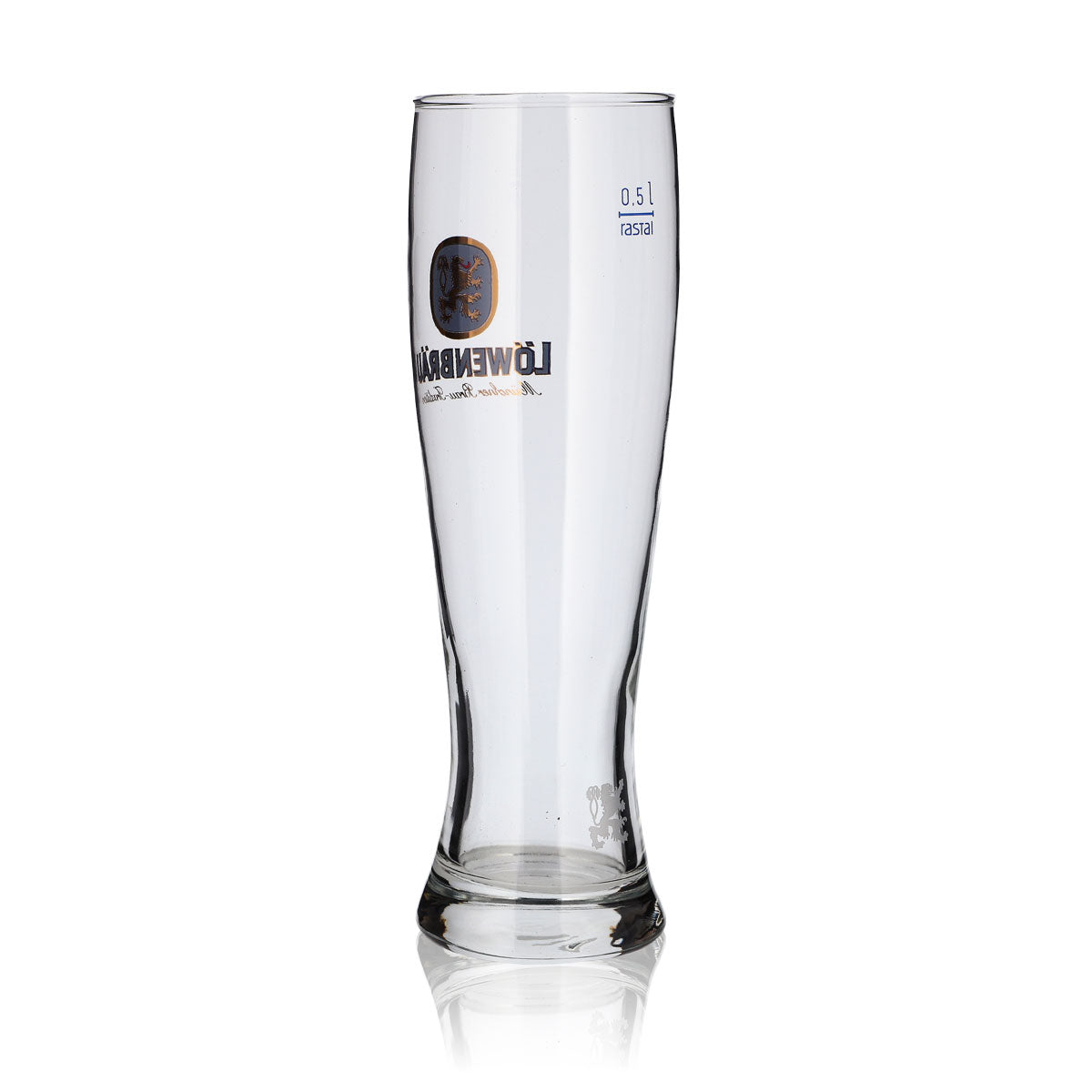 6x Löwenbräu Glass 0.5l Wheat Beer Glass Yeast Wheat Glass Set Brewery Bavaria – View 4
