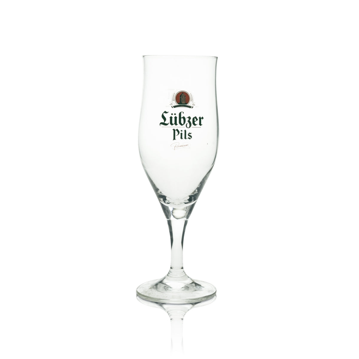 6x Lübzer Pils Beer Glass Trophy 0.3l Ritzenhoff Glasses Tulip Stemmed Glass Brewery – View 2