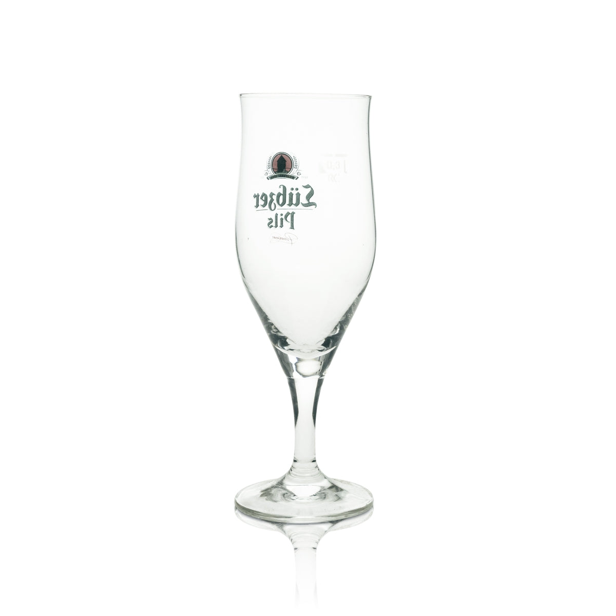 6x Lübzer Pils Beer Glass Trophy 0.3l Ritzenhoff Glasses Tulip Stemmed Glass Brewery – View 3