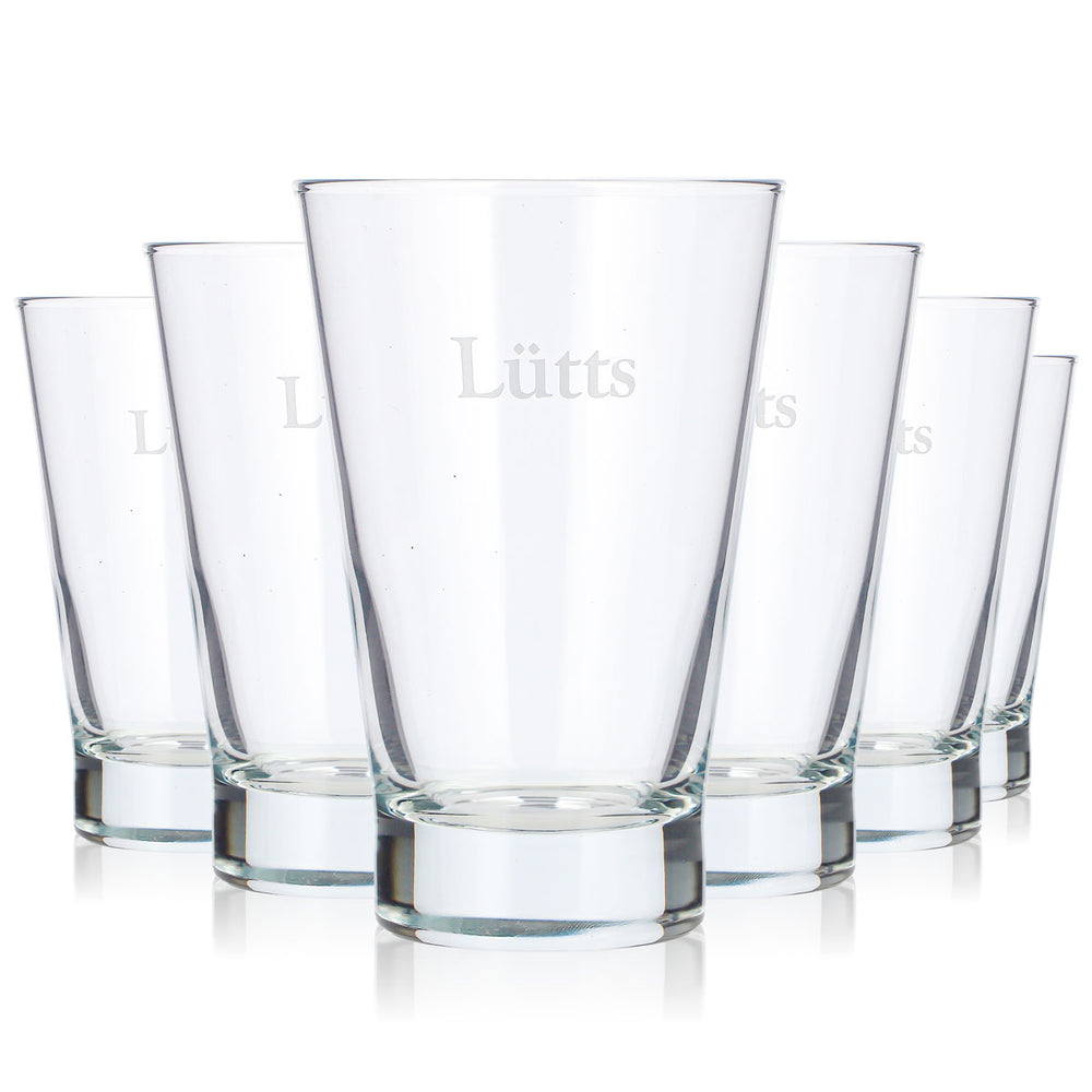 6 Lütts Soft Drink Glasses, 0.28 L, Odis York (Set of 6)