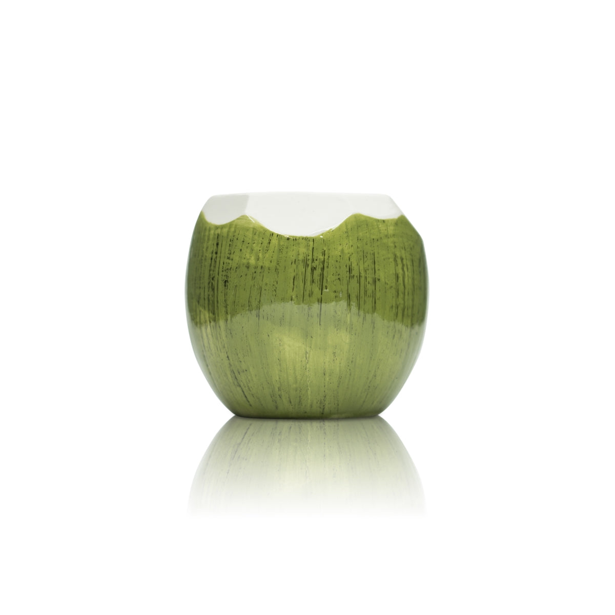 6x Mahiki Rum Mug 0.35l Clay Stone Long Drink Cocktail Coconut Glasses – View 3
