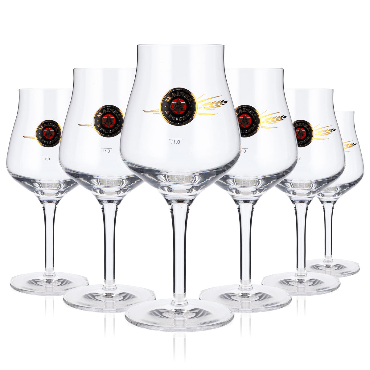 6x Maisel & Friends Beer Glasses Beer Glasses 0.25l Sommelier Glasses Sahm – View 5