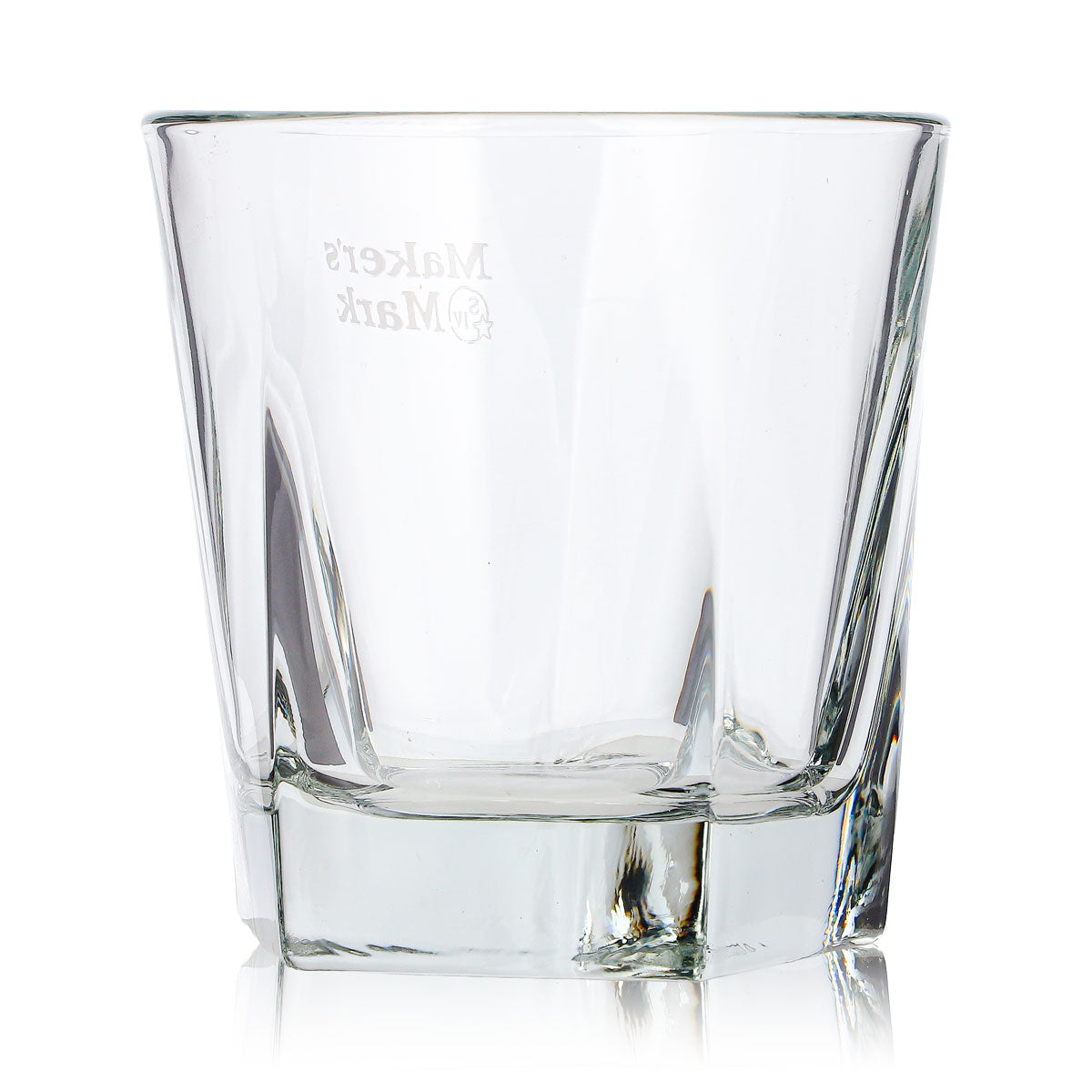 6 Maker's Mark Whiskey Glass Tumblers (Pentagonal) – View 5