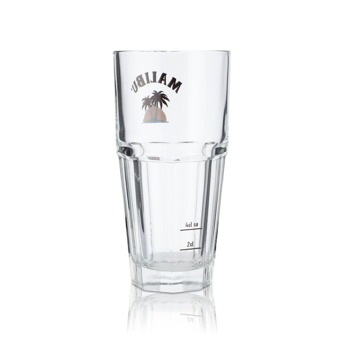 6x Malibu Rum Glasses Rum Glass Stackable Glass Long Drink Glass 37cl – View 3
