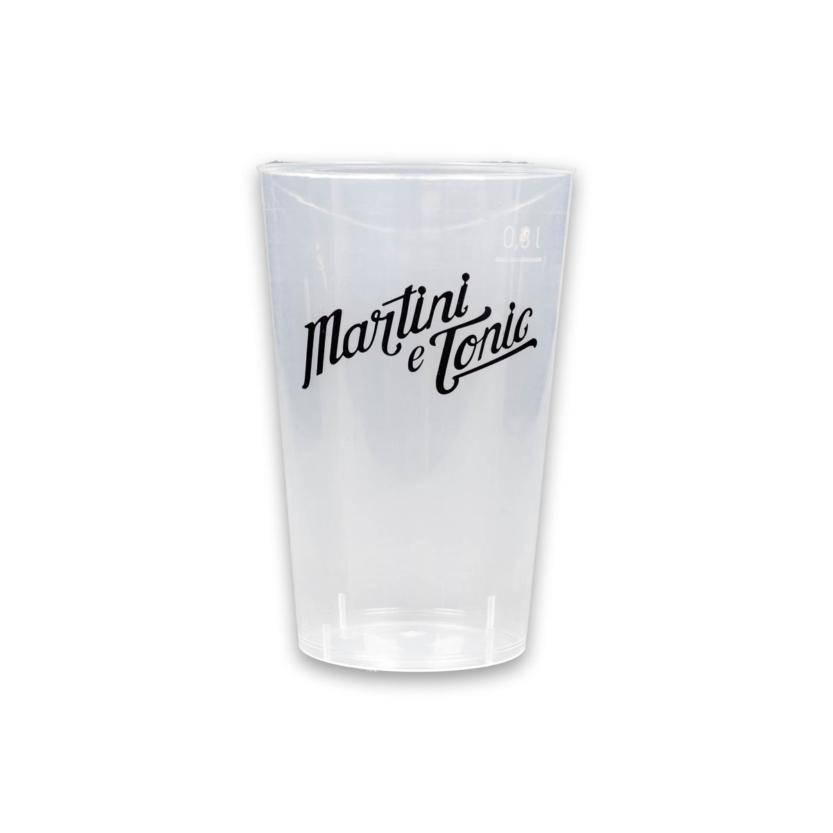 6x Martini Vermouth Glasses, Reusable, with Tonic – View 2