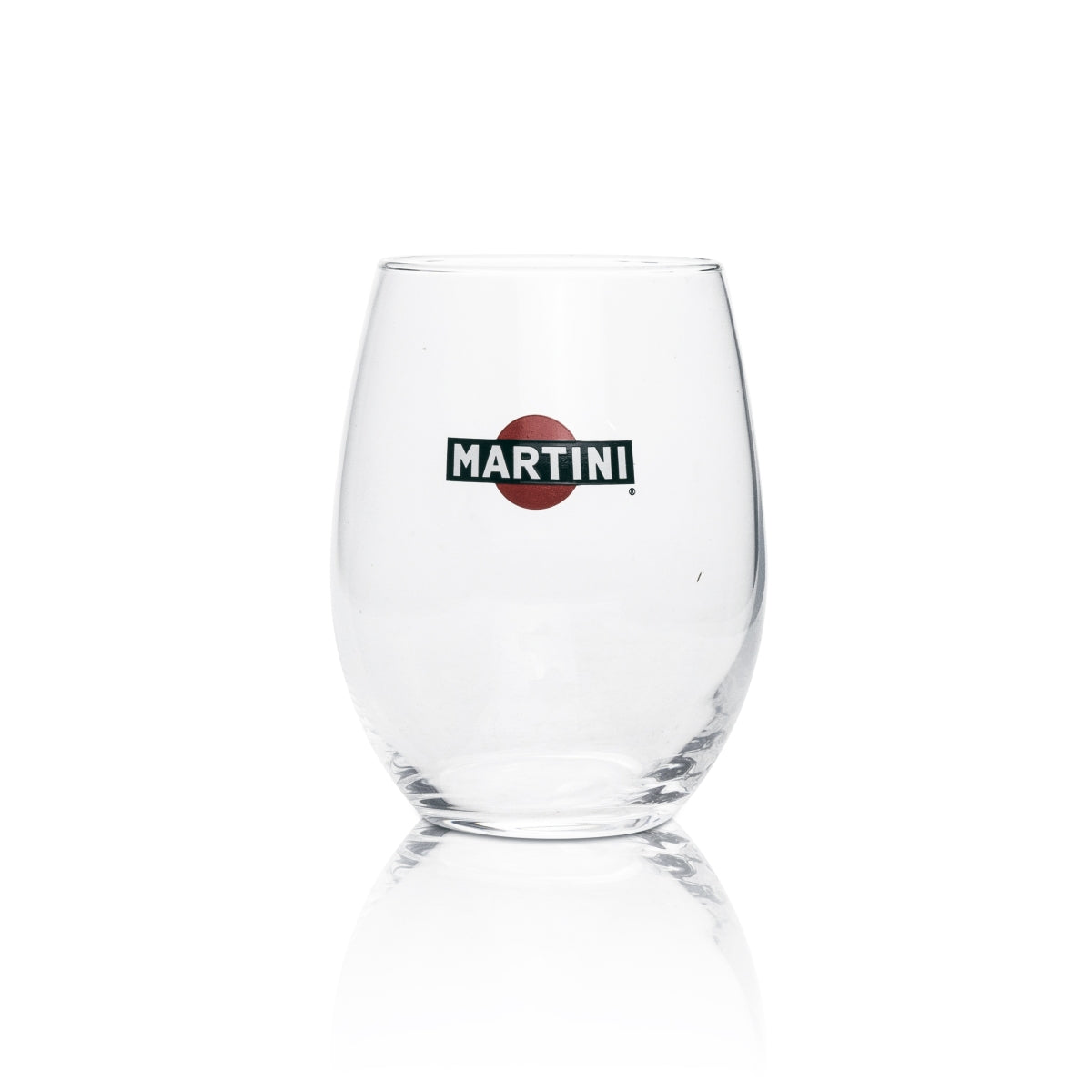 6x Martini Vermouth Glass Tumblers with Simple Logo – View 2